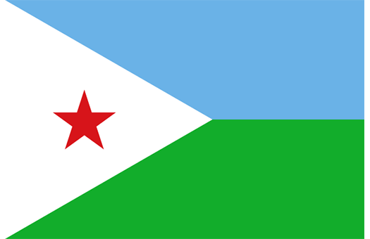 Flag Djibouti Event decor