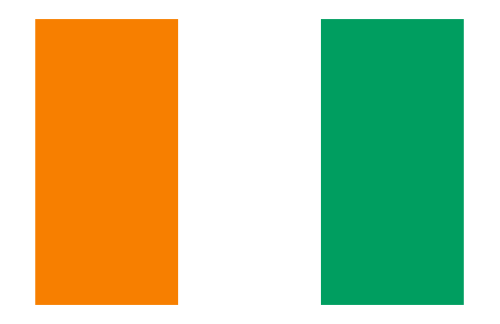 Ivory Coast 3x5 Nylon