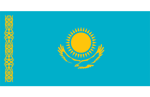 Flag Kazakhstan Event decor