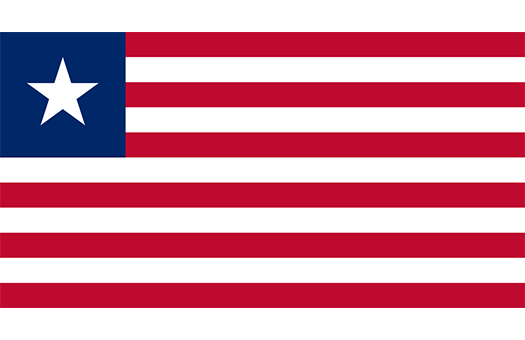Flag Liberia Event decor