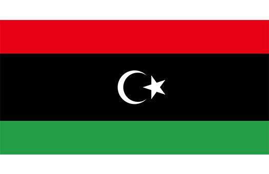 Flag Libya Event decor