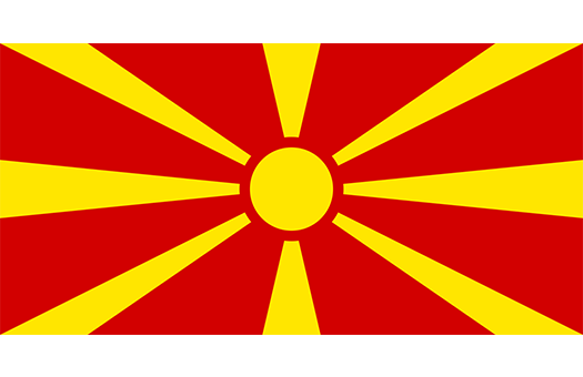 Flag Macedonia Event decor