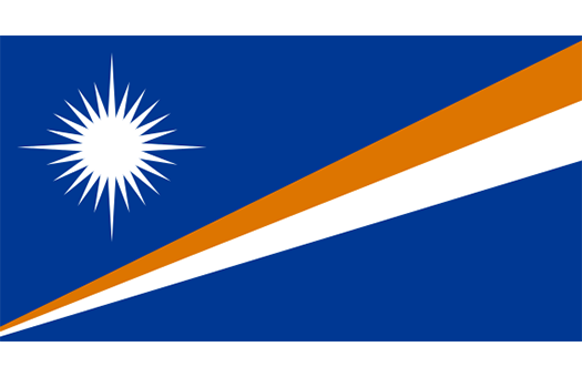 Flag Marshall Islands Event decor