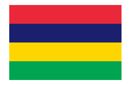 Flag Mauritius Event decor