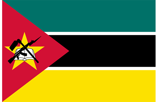 Flag Mozambique Event decor