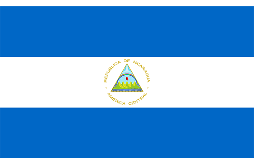 Flag Nicaragua Event decor