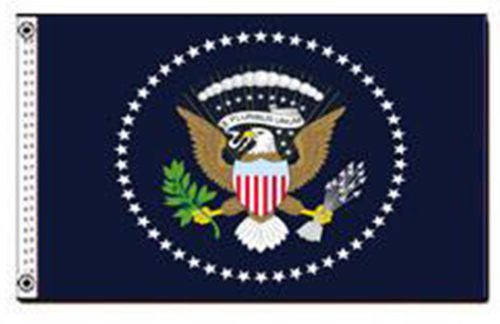 USA President's Seal Flag w/ Regalia