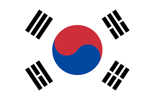 Flag South Korea Event decor