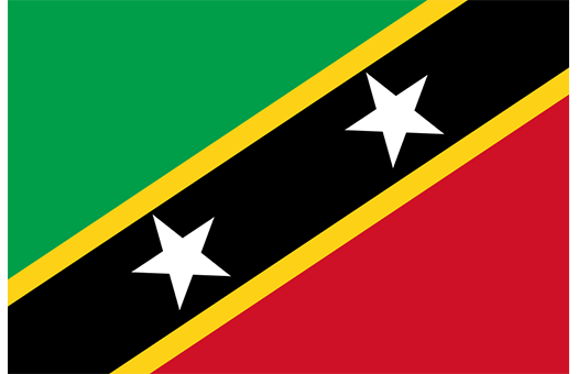 Flag St Kitts Nevis Event decor