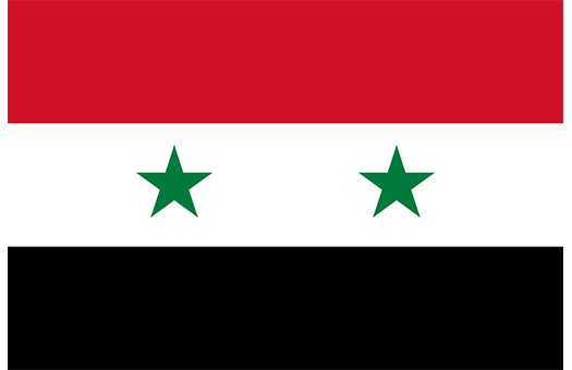 Flag Syria Event decor