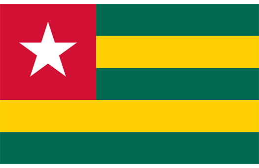 Flag Togo Event decor