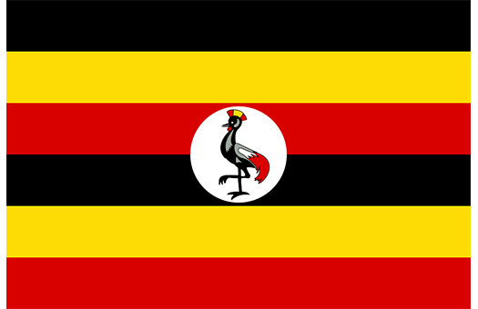 Flag Uganda Event decor