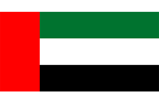 Flag United Arab Emirates Event decor