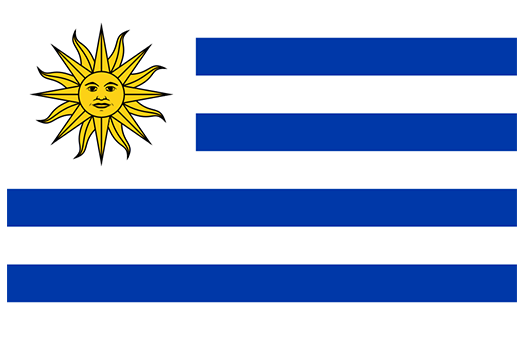 Flag Uruguay Event decor