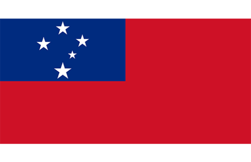 Western Samoa 3x5 Nylon