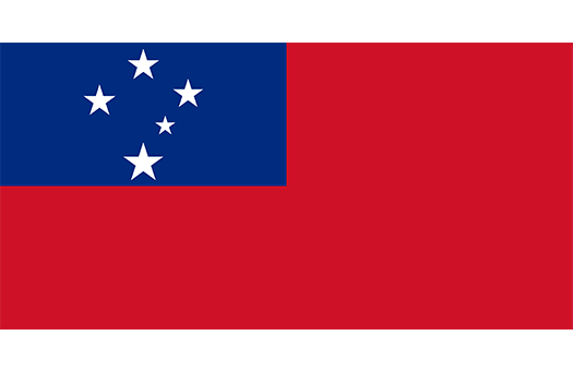 Flag Western Samoa Event decor