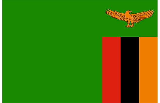 Flag Zambia Event decor