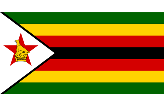 Flag Zimbabwe Event decor