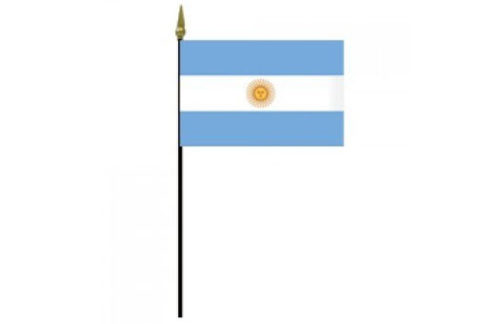 Argentina Flag on 2ft stick