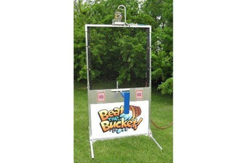 Beat the bucket dunk tank game