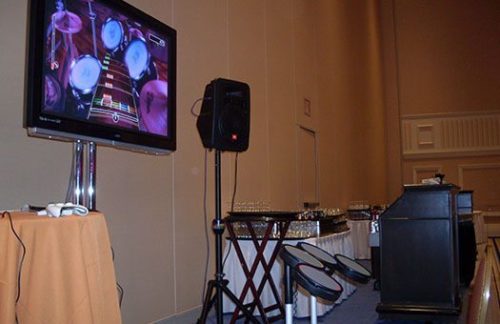 Rock Band Game with Sound System