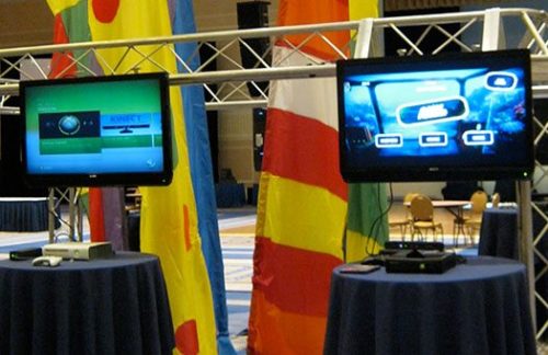 Wii or Xbox Game Station w/ 42" Monitor