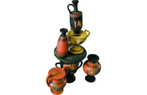 Grecian Urns Ruins Set