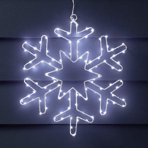 Snowflake Lights 14.5" Battery Operated