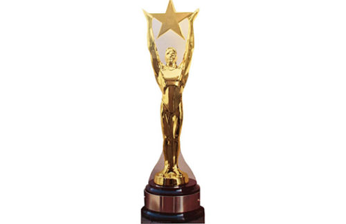 6ft Award Statue Cutout