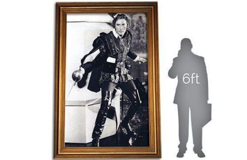 Errol B/W Photo Gold Frame