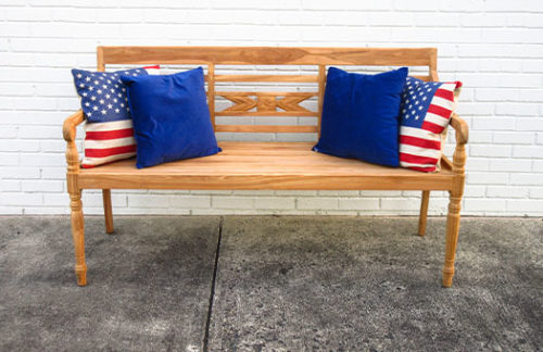 American Flag Pillow
