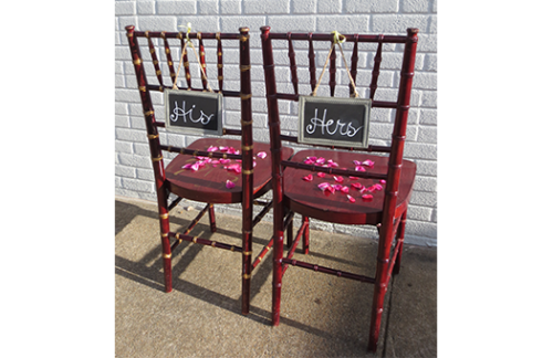 His/Hers Hanging Chalk Board