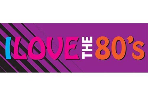 I Love the 80's Sign