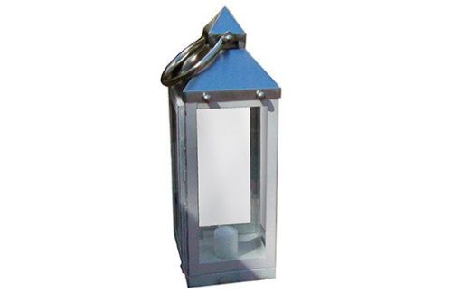 Astin Polished Aluminum Lanterns, Small