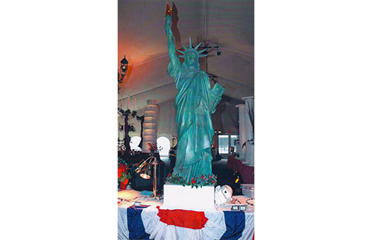 Liberty statue event decor rentals Large