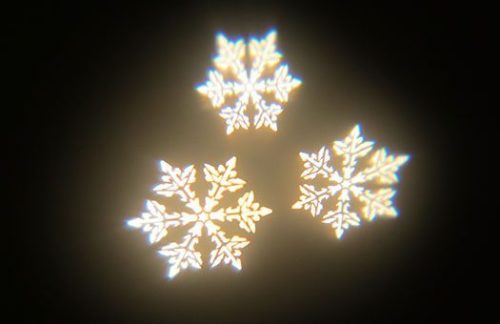 Lighting AV Gobo Snow Flakes Large
