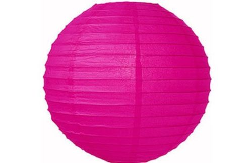 Paper Lantern, 18" Pink