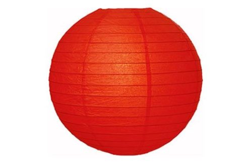 Paper Lantern, 18" Red