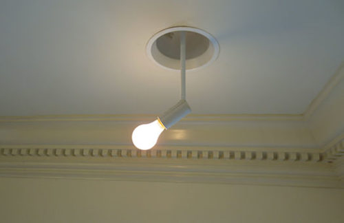 Swivelier Drop Down Arm Light, Single
