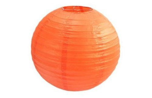 Paper Lantern, 18" Orange