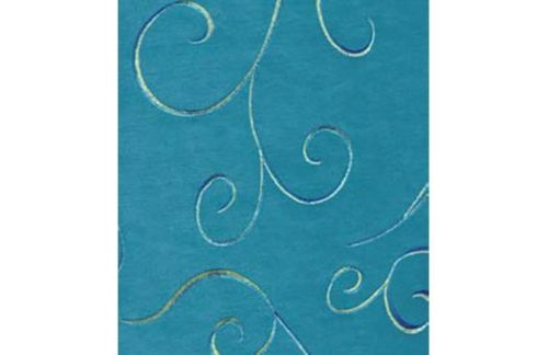 90" Square, Nova Swirl Bermuda Blue