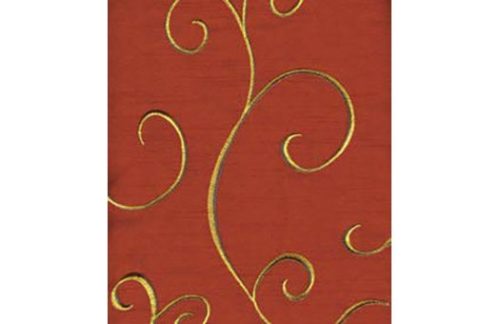 90" Square, Nova Swirl Burnt Orange
