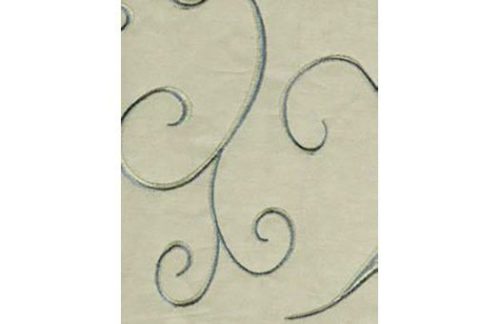 90" Square, Nova Swirl Silver