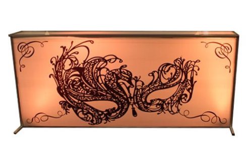 Masquerade Mask Lit Bar