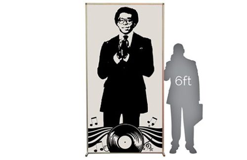 Lit Silhouette Wall, Donny - Train 4x8