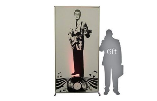 Lit Silhouette Wall, Buddy