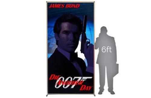 Lit Silhouette Wall, Die Another Day