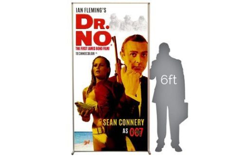 Lit Silhouette Wall, Dr. NO