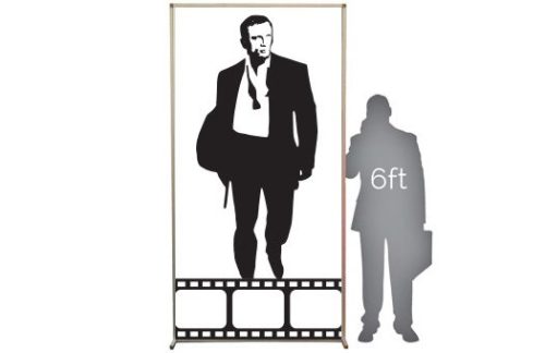 Lit Silhouette Wall, Daniel Spy 4x8