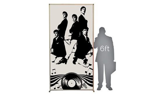 Lit Silhouette Wall, The Dave Clark Five, 60s 70s